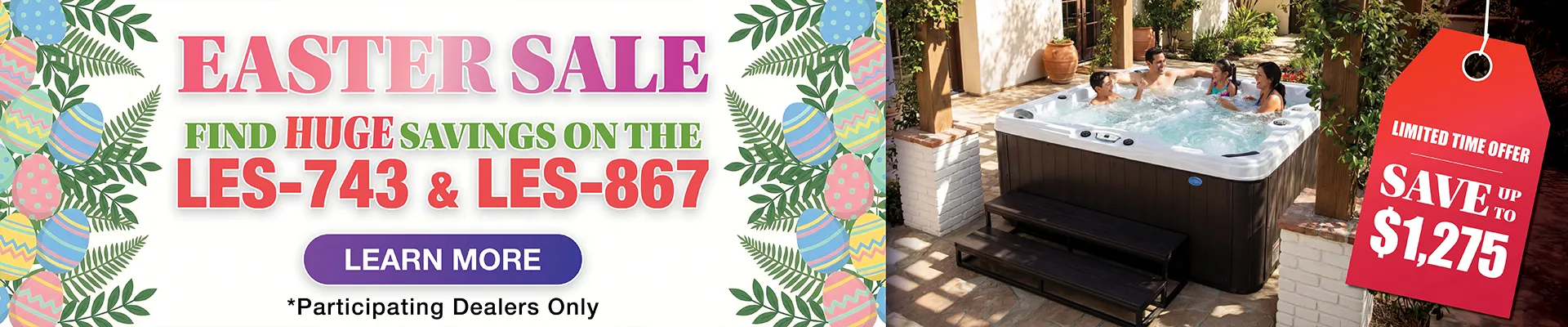 Calspas hot tub being used in a family setting - Jennison