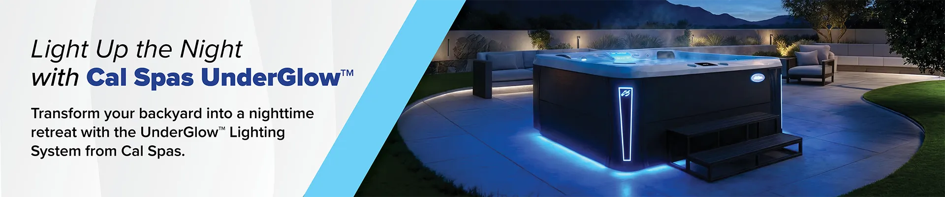 Calspas hot tub being used in a family setting - Jennison